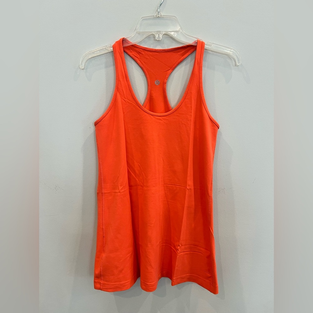 Lululemon Athletica Racerback Tank Top melon color size 10